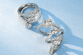 image of diamond engagement rings