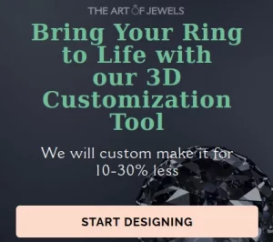 3D customization ring design tool